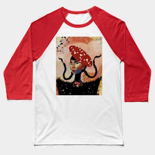 Trippy Lady Baseball T-Shirt